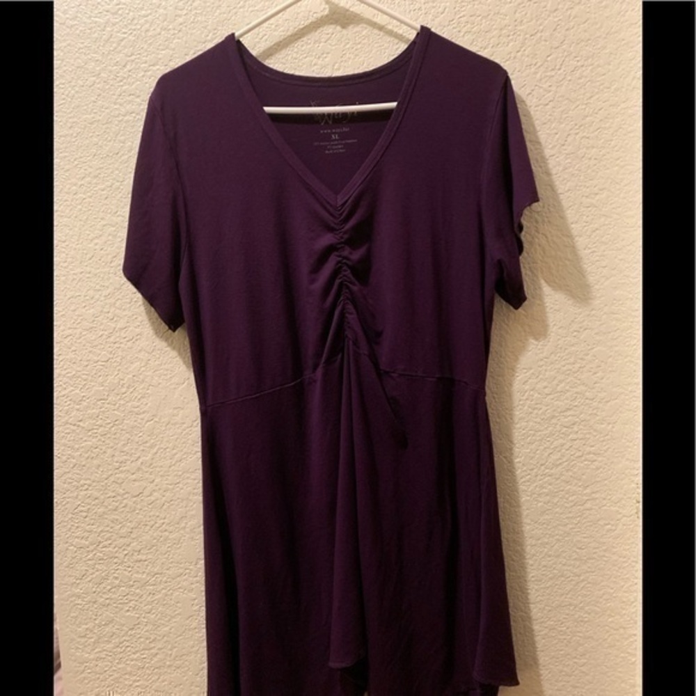 Wayi split sleeve dress top bamboo see tags XL